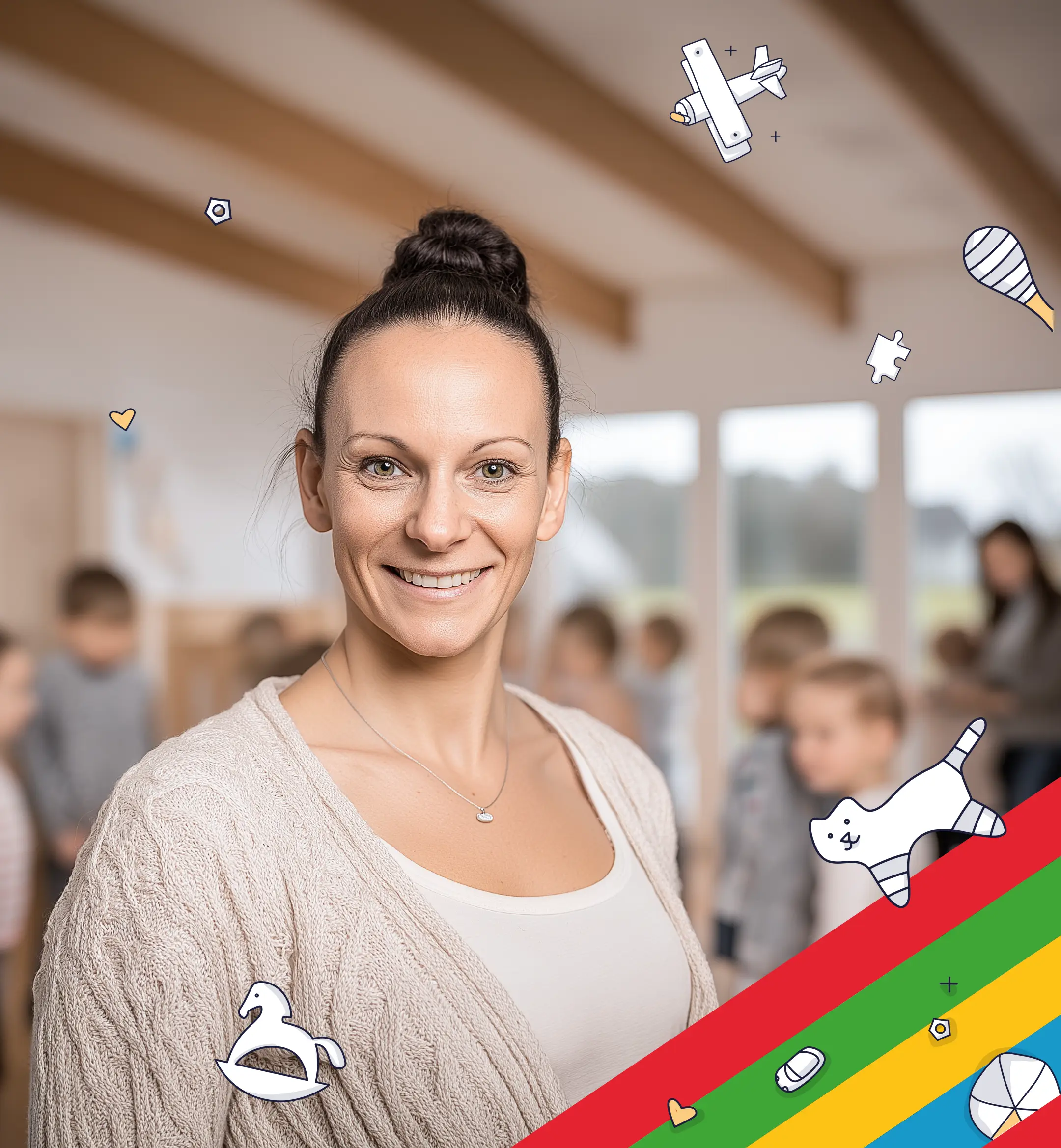 Erzieherin in der KiTa